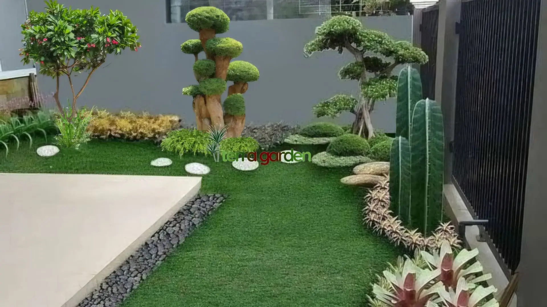 rahasia cerdas bikin taman minimalis lebih estetik 2